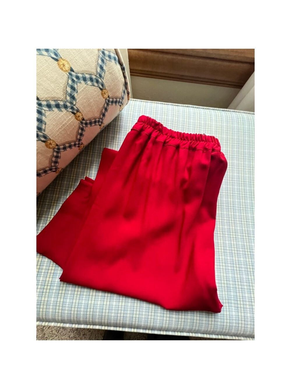 NWOT MANSUR GAVRIEL Red Trousers Size 6
